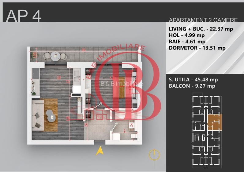 Theodor Pallady Apartament 2 camere Finalizare Rapida - 1