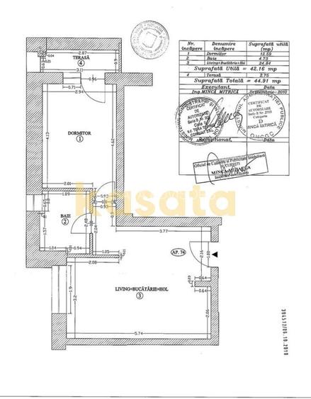 Apartament 2camere bloc nou2011 | Iancului | centrala proprie| mobilat - 14
