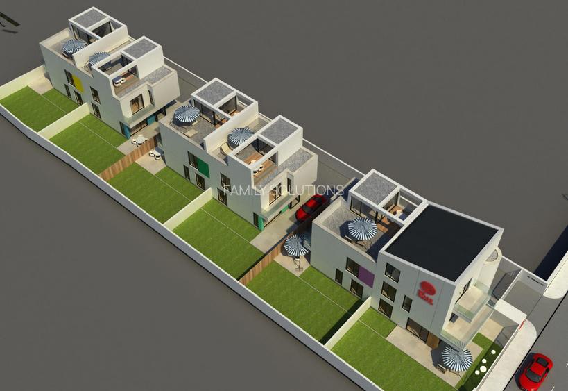 Casa deosebita P+1+Terasa panoramica. 4 cam.Util 157mp.Teren 183mp - 55