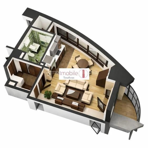 Apartament  versatil | Semifinisat | View  - 5