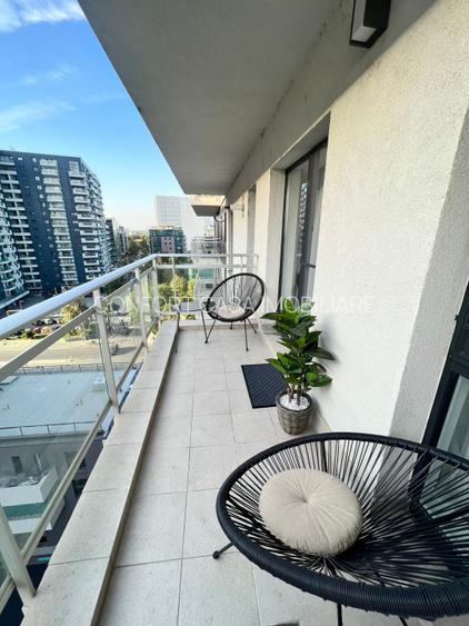 Floreasca-metrou Pipera, 2 camere +parcare de inchiriat - 14