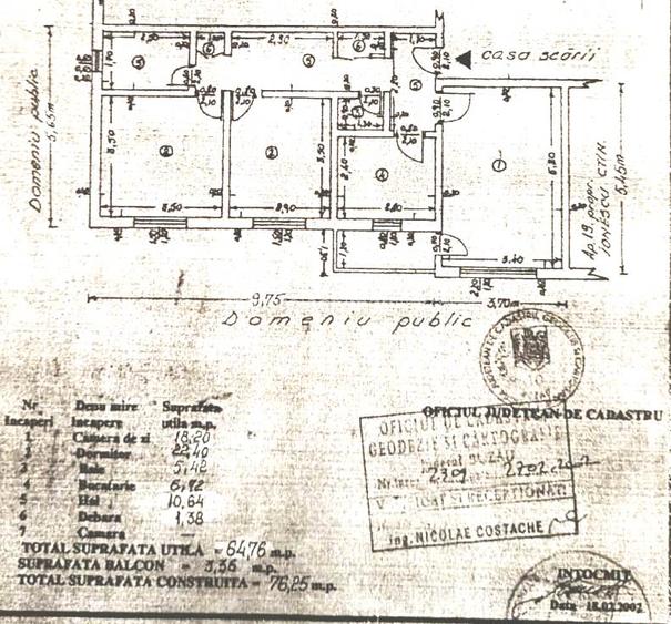 Apartament 3 camere, decomandat, Dorobanți 2 - 13