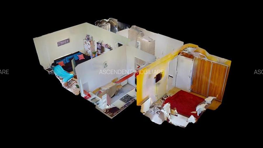 3D!Apartament 2 camere,decomandat, mobilat,utilat,Avantgarden,Bartolomeu ,Brasov - 7