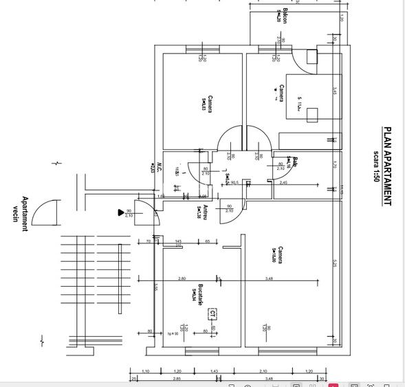 De vânzare apartament 3 camere Zorilor - 9