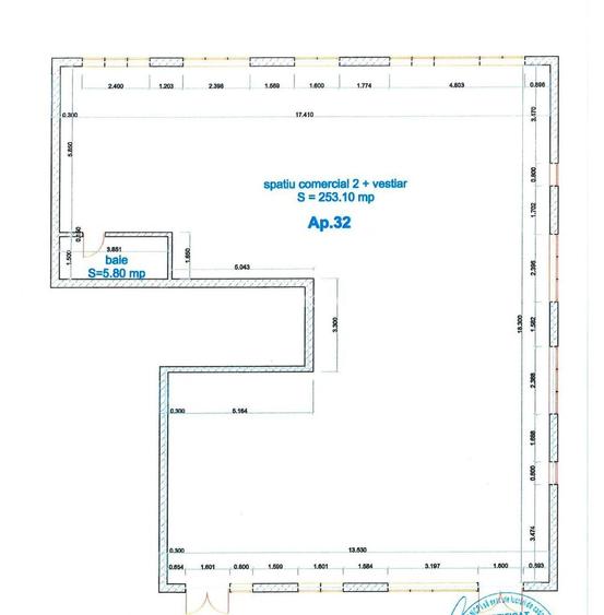 SPATIU COMERCIAL 259 MP | OPEN SPACE | VIZIBILITATE EXCELENTA - 1