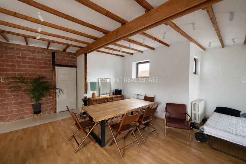 2 proprietăți în 1: apartament cu 4 camere + studio tip hotel la mansardă - 12