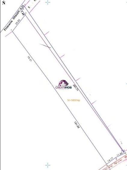 Teren 5600 mp Snagov Lac - 7