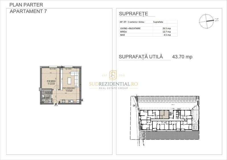 Apartament modern cu 2 camere de vanzare - Sector 4, Grand Arena Mall - 7