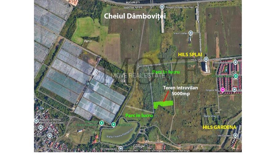 TEREN INTRAVILAN lângă BALTA FLOAREA POPEȘTIULUI - 2