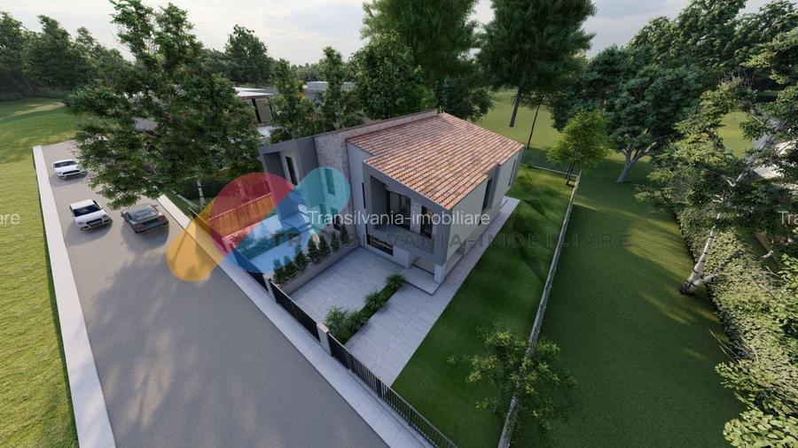 Casă modernă P+E | 120 mp utili | 360 mp teren | Panouri fotovoltaice | - 3