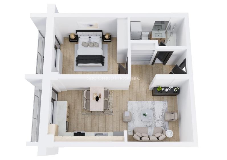 Apartamente Premium in  Inima Craiovei / central / 2 min.de  Ramada - 4