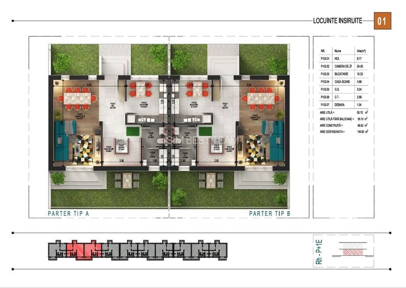 Titan Pallady, vila p+1  supraf   utila 118 mp , curte 30 mp - 2