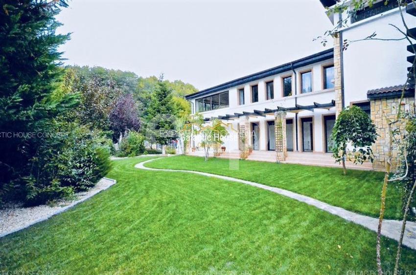 CASA EXCLUSIVISTA Mediteraneana de vanzare - PIPERA vedere PADURE- poiscina - 6