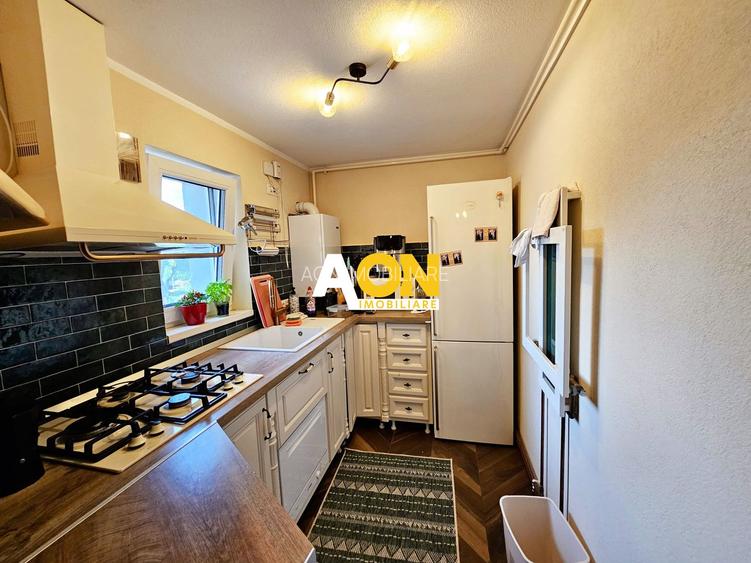 Apartament 3 camere, etaj 1 cu terasa, mobilat, utilat, zona Ampoi 3 - 5