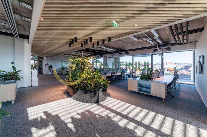 Spațiu de birouri  727 mp clasa A++ de închiriat în Sibiu - 9