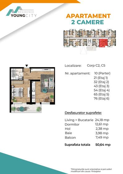 2 camere tip studio,centrala proprie,Metrou 6 min - 3