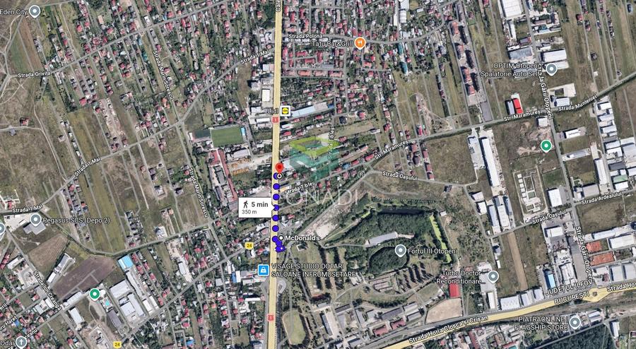 Teren in Otopeni | DN1 Mc Donalds