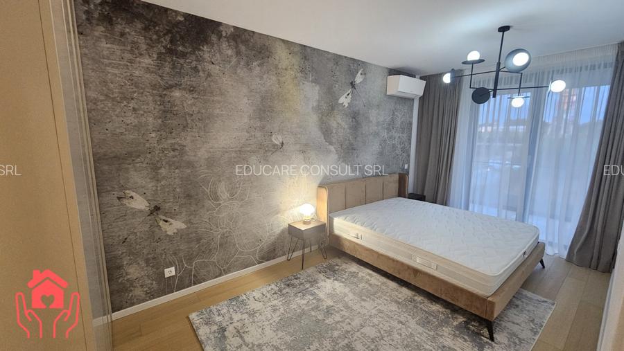 Baneasa Shopping City(THE IVY)-3 camere, 104 mp, mobilier ROVERE, terase, garaj! - 11