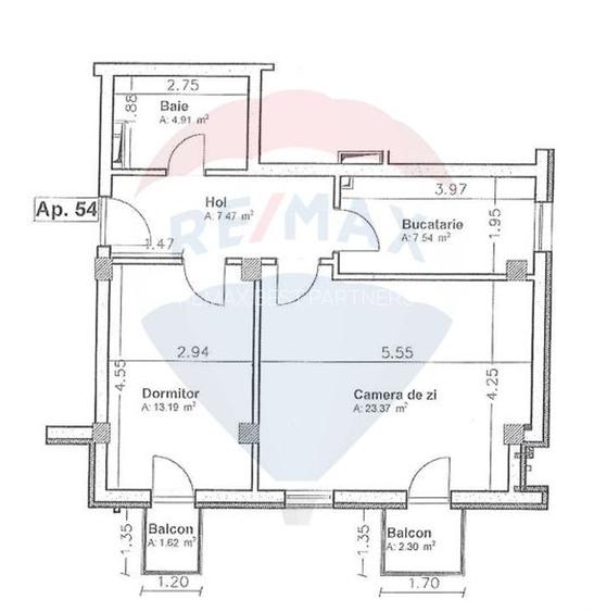 Apartament cu 2 camere de vanzare | Floresti | Parcare inclusa - 19