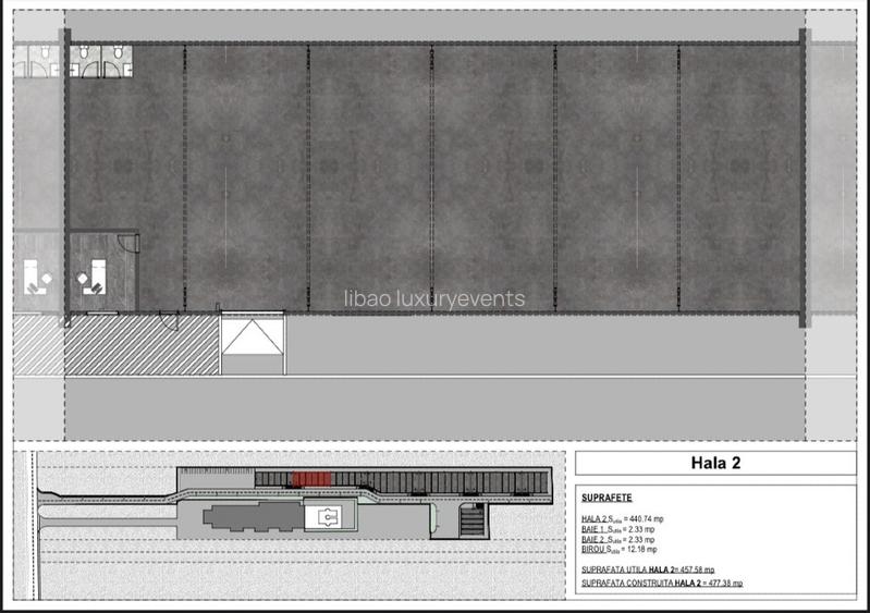 Hale depozitare/ producție de vânzare -  800 euro mp  - 8