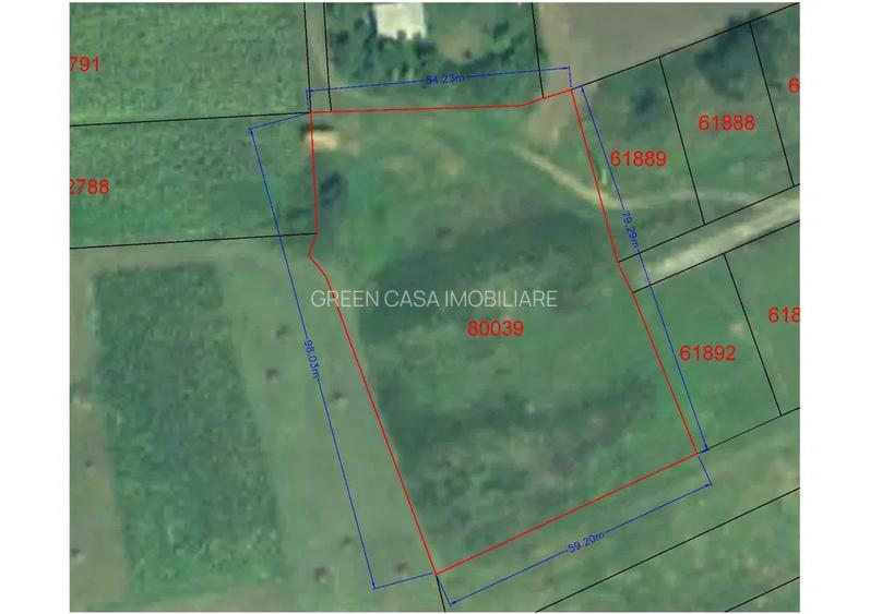 Teren de vanzare suprafata de 5100 mp  zona : Chinteni - 2