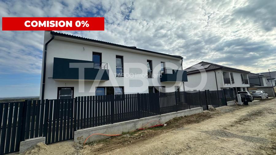 Casa de tip Duplex Comision  4 camere   teren liber 230 pivnita Sibiu - 2