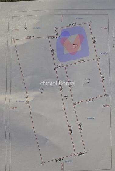 Teren intravilan 624mp la preț de 600mp !!! - 2