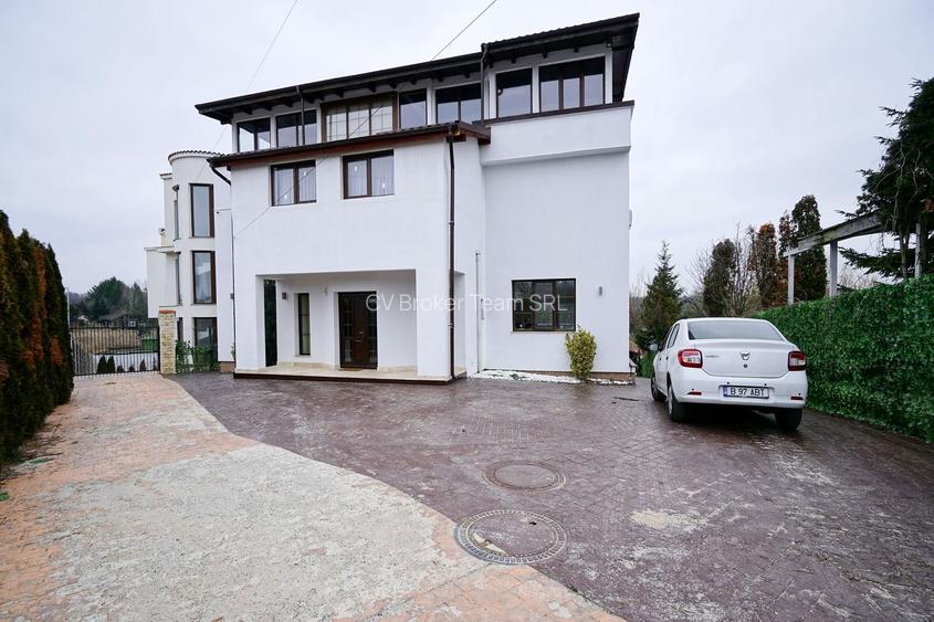 👉 Vilă spectaculoasă pe lac – Ghermănești | 552 mp | Terasă, ponton, - 4