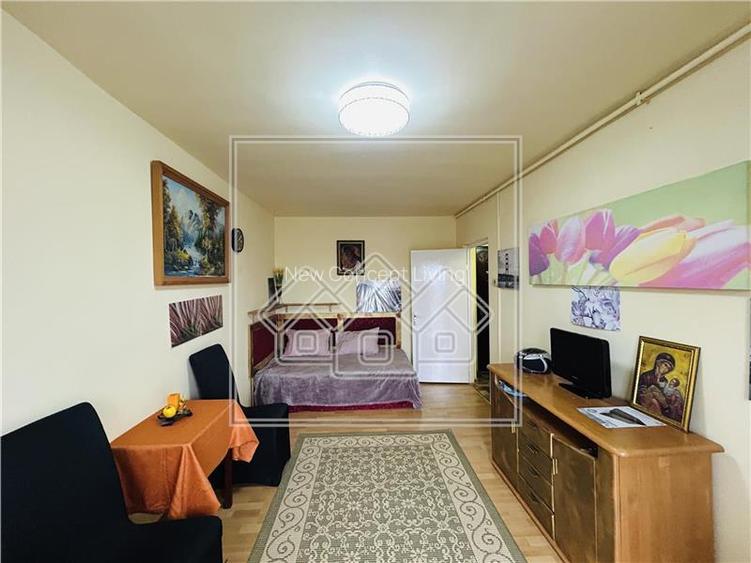 Garsoniera de vanzare in Sibiu - 26 mp utili+balcon- Zona Siretului - 5
