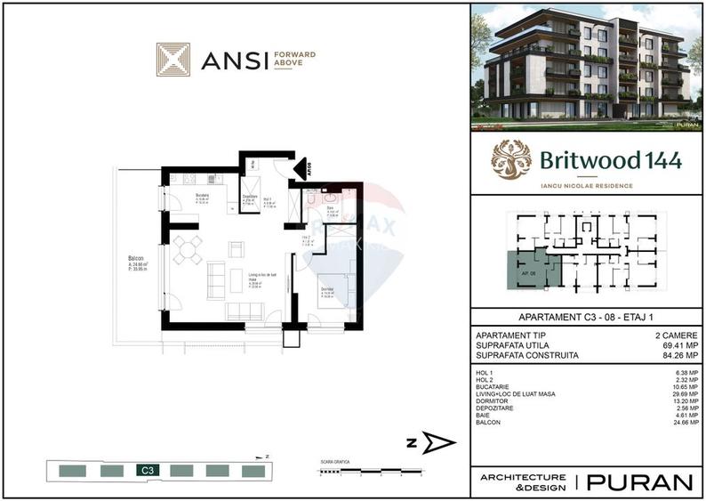 Apartament 2 camere de vânzare Iancu Nicolae - 9