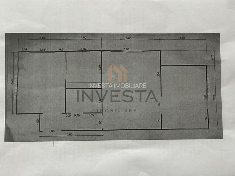 Apartament 2 camere zona Piata Hermes! - 1