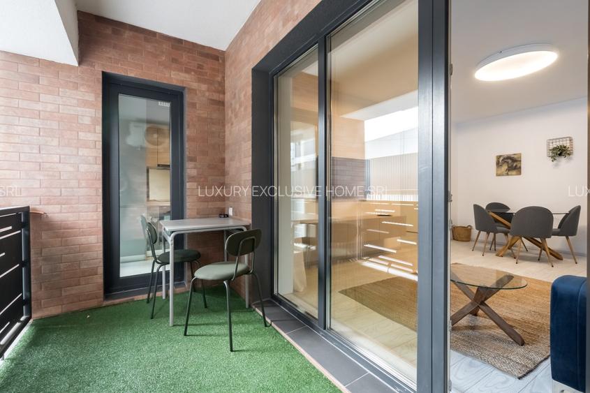 Pipera  2 camere mobilat complet super preț - 23