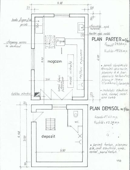 Apartament 4 camere cu scara interioara si garaj zona centrala - 15
