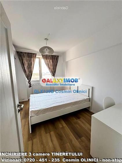 Inchiriere 3 camere Tineretului - 3 minute metrou - 3
