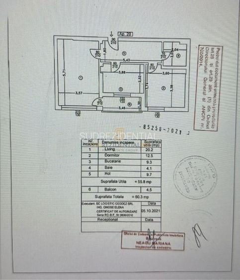 Apartament 2 camere, 2/5, decomandat, Postalionului, Comision 0% - 1