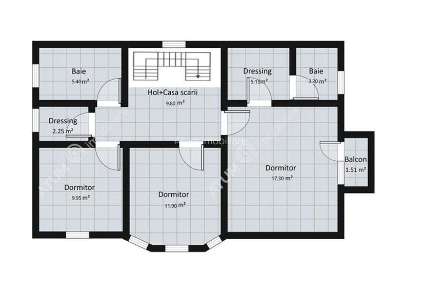 Casa individuala cu 5 camere si 3 bai cu teren de 356 mp zona Veterani - 10