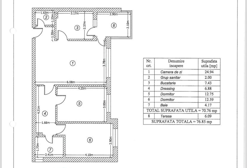 Apartament Greenfield - Cartierul Platanilor - 1