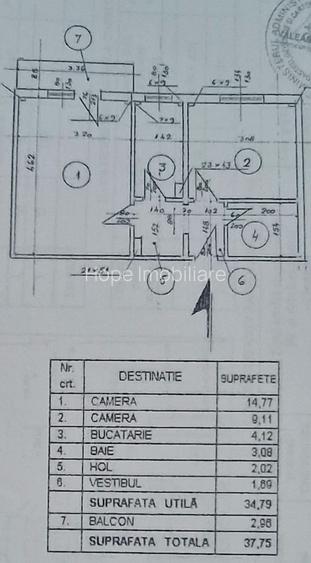 Brancoveanu - Huedin - Apartament 2 camere decomandat - 6