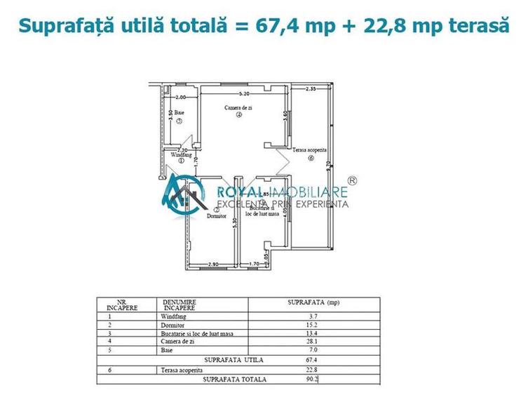 Royal Imobiliare - Vanzare apartament 2 camere zona Democratiei - 7