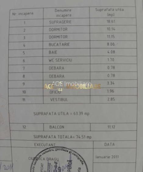 3 Camere de inchiriat | Costin Georgian | Metrou | Birouri | Firme - 2