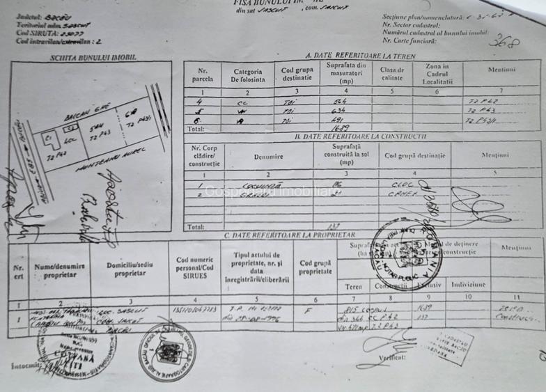 De vanzare casa din caramida in Sascut Targ cu deschidere la E85 - 1