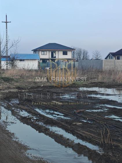 Teren Comuna Berceni 305 mp deschidere 16ml - 3