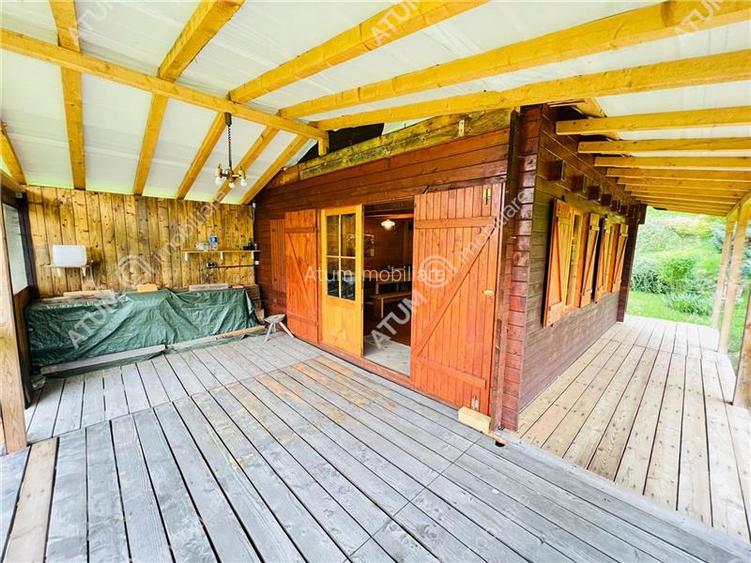 Cabana individuala cu 1226 mp teren zona Fantanele langa Sibiu - 2
