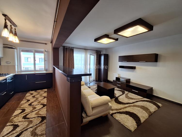 Apartament cu 2 camere, 52 mp, balcon, zona Terra - 3