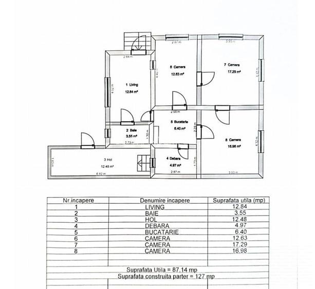Casă cu 1100mp teren in satul Colun - la 40 km de Sibiu - 10