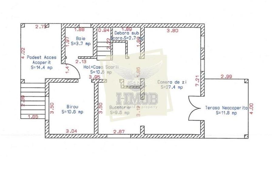 Casa moderna cu 5 camere 3 bai si teren 427 mp in Cisnadie - 17