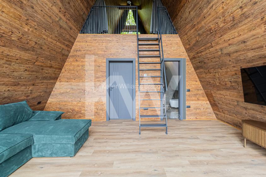 Afacere la cheie in inima naturii- Case smart A-Frame - 19