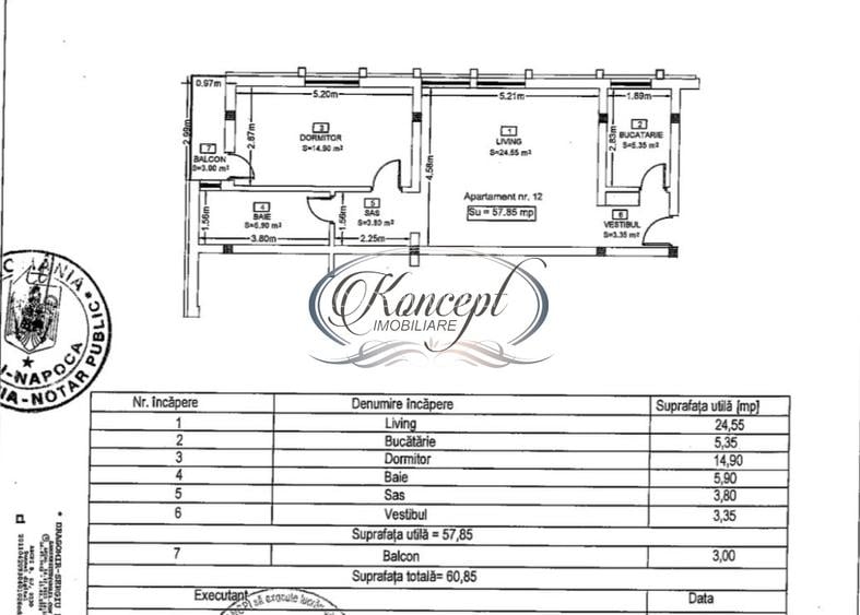 Apartament nou in Floresti, strada Eroilor, zona Spartan - 7