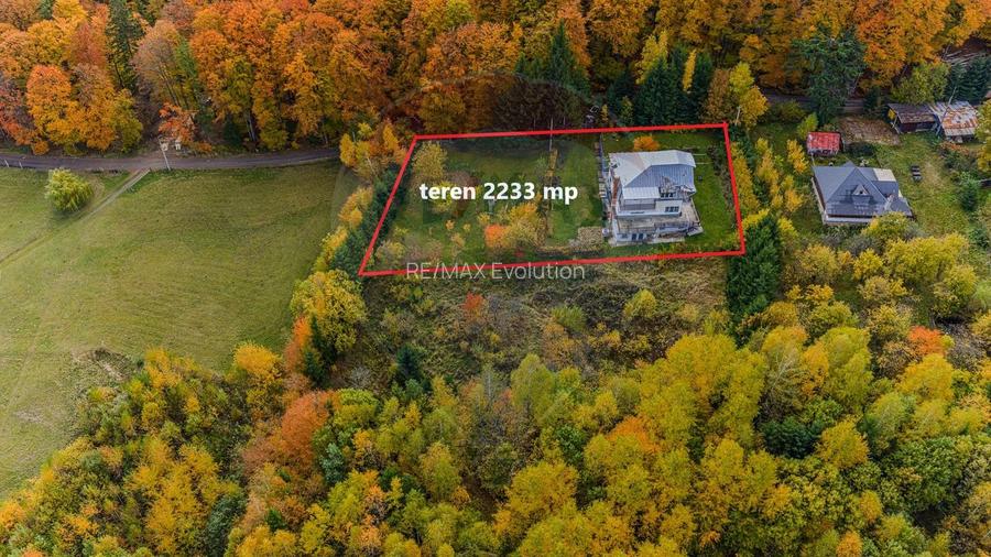 VILĂ 7 CAMERE| POIANA MĂRULUI| 2233MP TEREN| PRIVELIȘTE PANORAMICĂ - 2