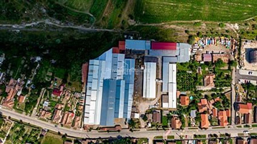 Teren + hale industriale 8785mp + casă–Oportunitate investiție / producție – - 6